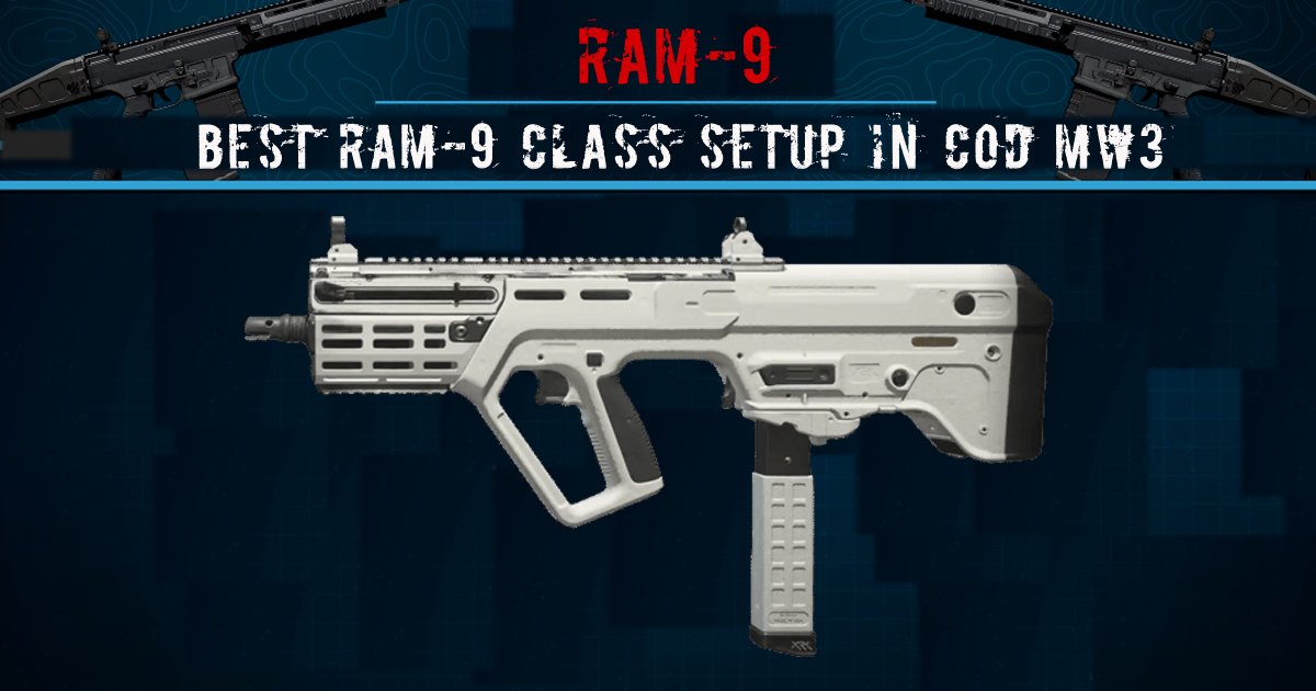 Best RAM-9 Class Setup in COD MW3